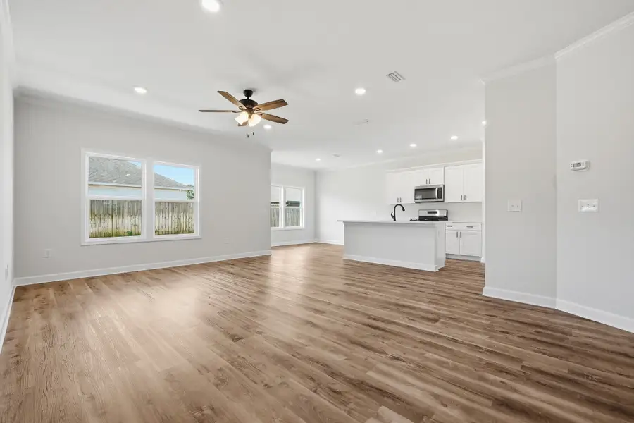 Spacious, unfurnished interior of a new home in McCarthy Estates, Defuniak Springs (Image 31). Spacious, unfurnished interior of a new home in McCarthy Estates, Defuniak Springs (Image 31).
