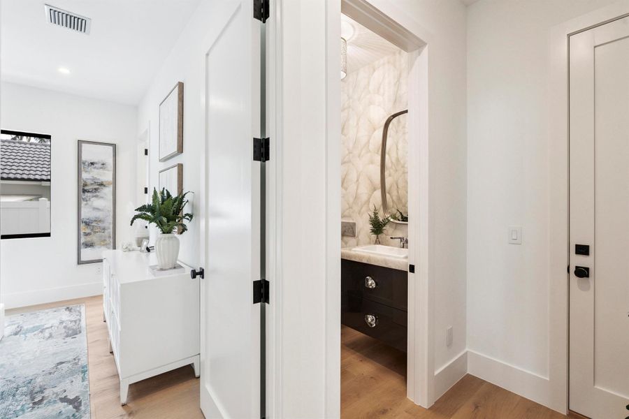 Furnished interior view inside a new home in , West Palm Beach (Image 14).