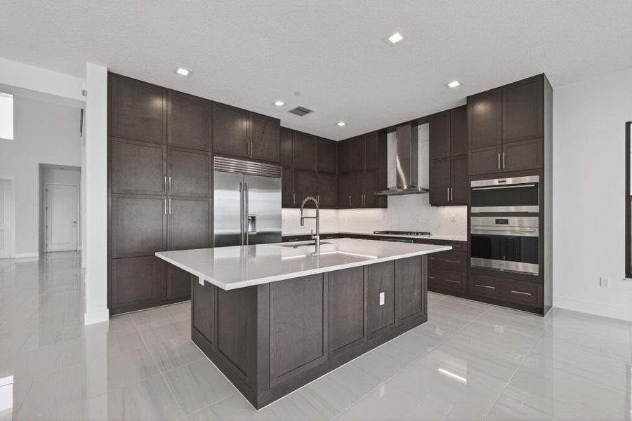 Furnished interior view inside a new home in Apex at Avenir, Palm Beach Gardens (Image 9).