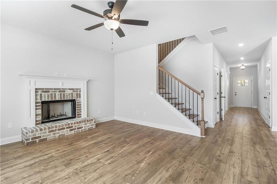 Spacious, unfurnished interior of a new home in Ridge Pointe, Athens (Image 15). Spacious, unfurnished interior of a new home in Ridge Pointe, Athens (Image 15).