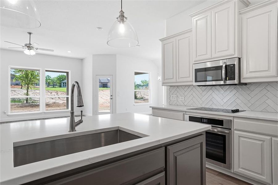 Furnished interior view inside a new home in Arbor Oaks, Boyd (Image 12).