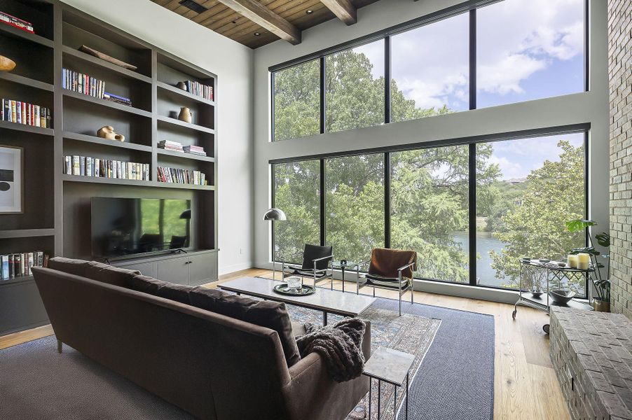 Unparallelled offering on Lake Austin- Sophisticated design with a lock and leave lifestlyle