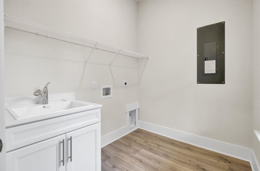 Furnished interior view inside a new home in Indigo Grove Single Family Homes, Johns Island (Image 9).
