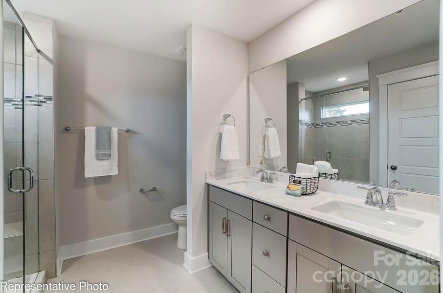 Furnished interior view inside a new home in Harrisburg Village, Harrisburg (Image 25).