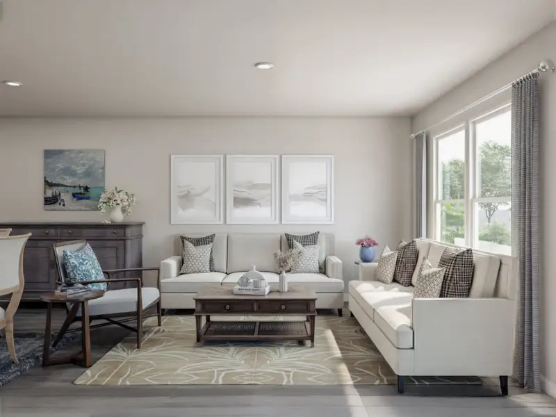 Furnished interior view inside a new home in Meadows of Chandler, Chandler (Image 15).