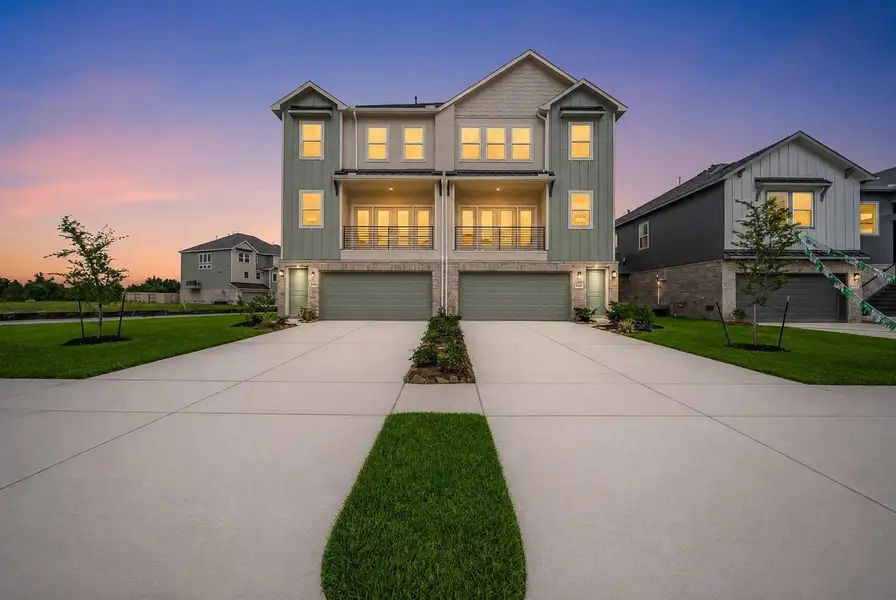 Welcome to Townsen Landing, where modern design meets everyday convenience. This stylish 3-story townhome features 4 bedrooms, 3 full baths, and a 2+ car garage on an oversized cul-de-sac lot. The second-floor living space steals the show with an open-concept layout that seamlessly connects the family room, dining area, and entertainer's kitchen, perfect for hosting friends, weekend brunches, or cozy nights in. Welcome to Townsen Landing, where modern design meets everyday convenience. This stylish 3-story townhome features 4 bedrooms, 3 full baths, and a 2+ car garage on an oversized cul-de-sac lot. The second-floor living space steals the show with an open-concept layout that seamlessly connects the family room, dining area, and entertainer's kitchen, perfect for hosting friends, weekend brunches, or cozy nights in.