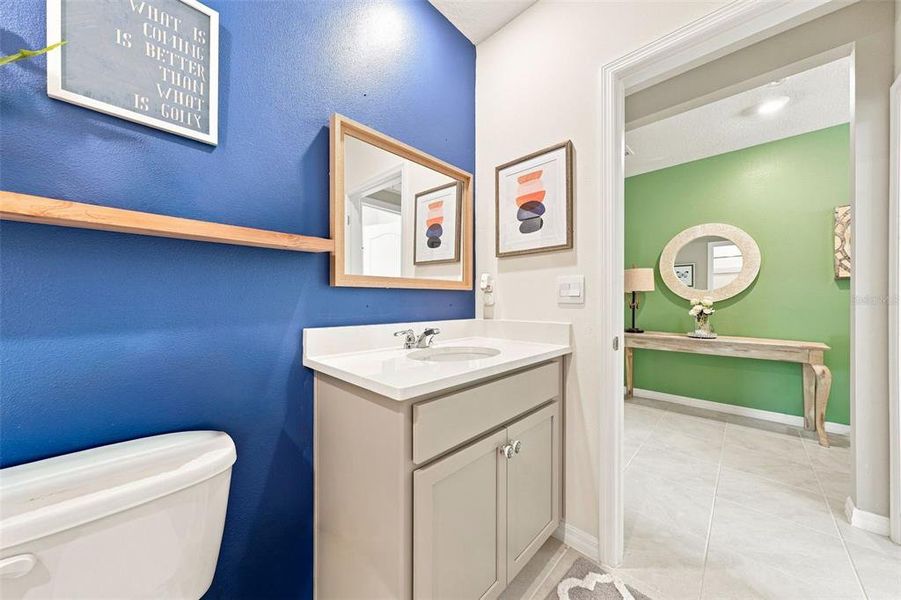 Furnished interior view inside a new home in , Sorrento (Image 10).