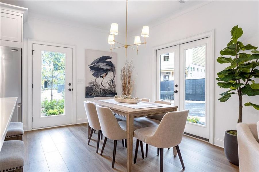 Furnished interior view inside a new home in Stillwood, Hapeville (Image 24).