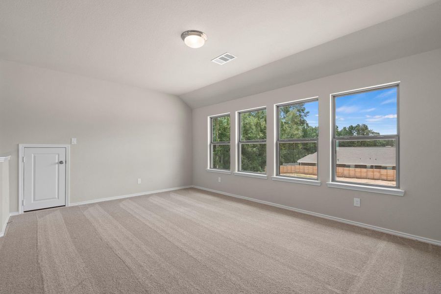 Spacious, unfurnished interior of a new home in Two Step Farm, Montgomery (Image 21). Spacious, unfurnished interior of a new home in Two Step Farm, Montgomery (Image 21).