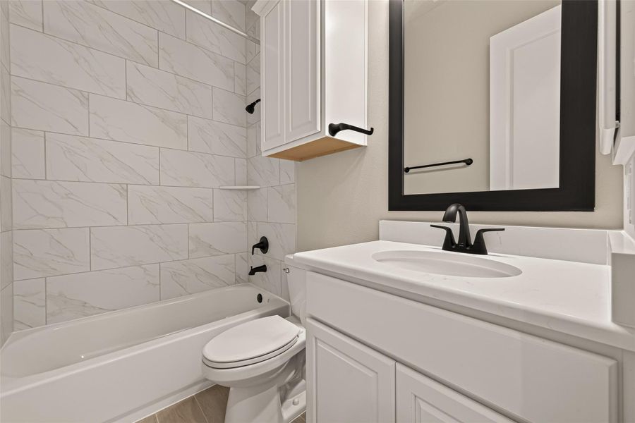 Furnished interior view inside a new home in , Richmond (Image 14).