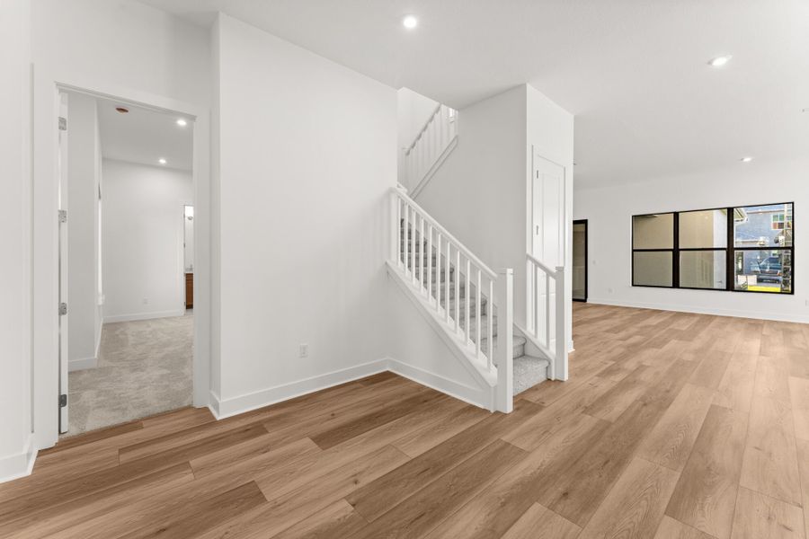Representative unfurnished interior of a home built from the Cape by Mattamy Homes in Newfield, Palm City (Image 22).