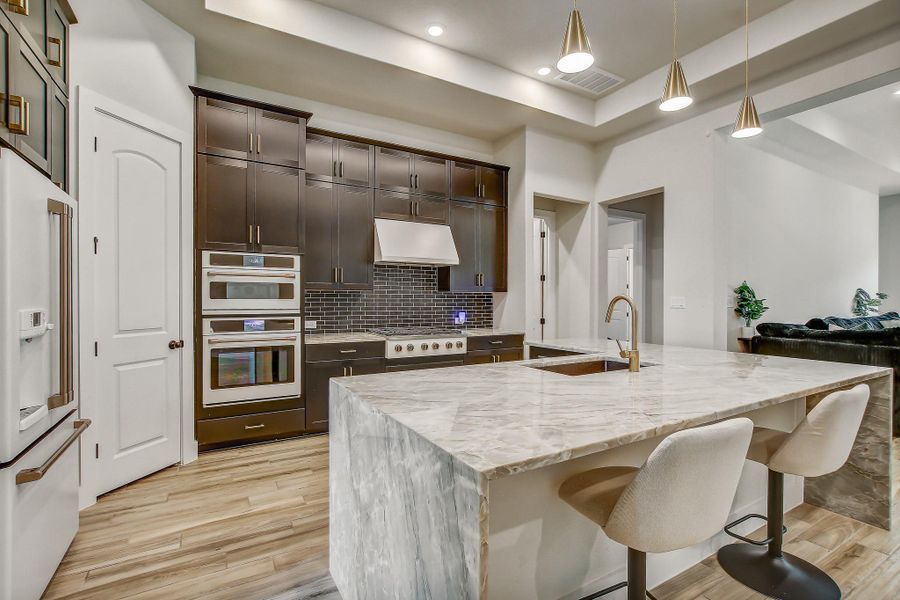 Furnished interior view inside a new home in , San Marcos (Image 11).