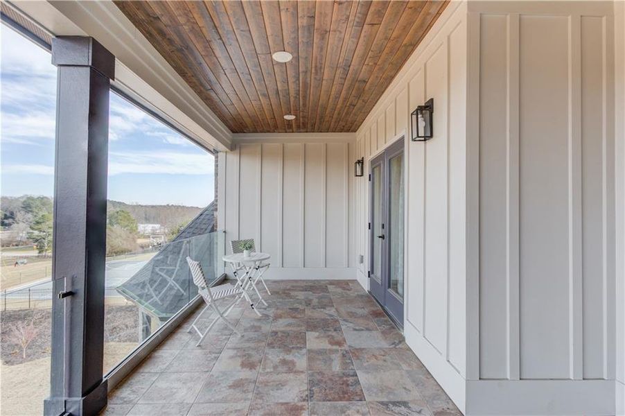 Exterior details and patio area of a home in , Dacula (Image 3). Exterior details and patio area of a home in , Dacula (Image 3).