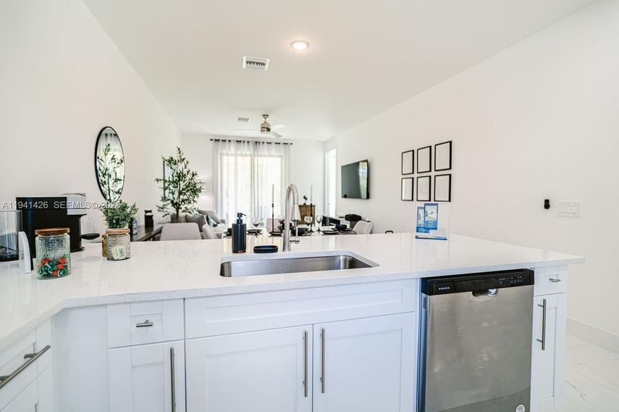 Furnished interior view inside a new home in , Lehigh Acres (Image 15).