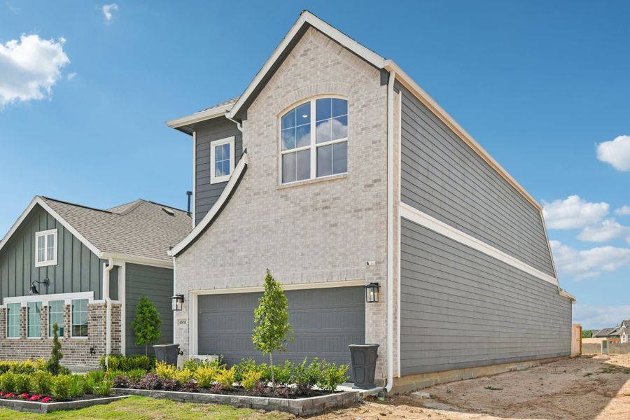 Front exterior of a new home in Jubilee, Hockley, TX, highlighting curb appeal (Image 26).