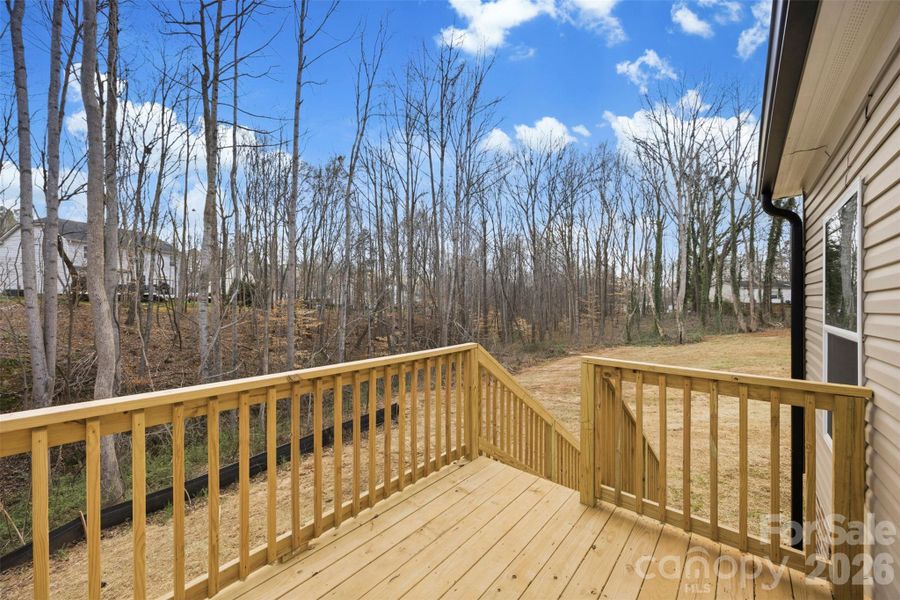Exterior details and patio area of a home in , Mooresville (Image 21).