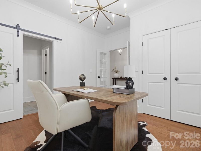 Furnished interior view inside a new home in , Waxhaw (Image 6).
