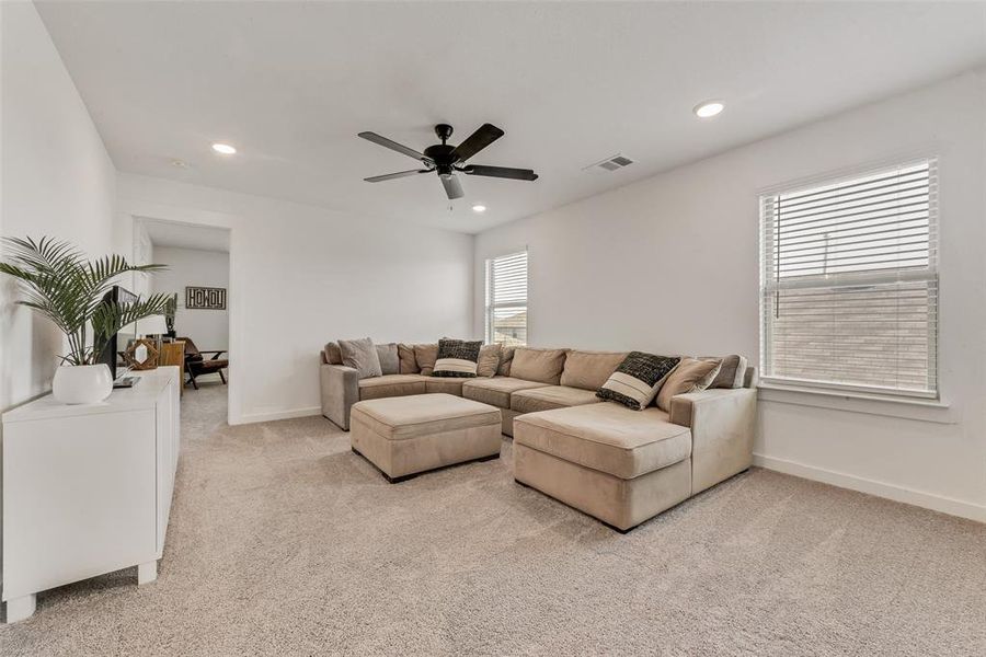 Furnished interior view inside a new home in , Fort Worth (Image 17). Furnished interior view inside a new home in , Fort Worth (Image 17).