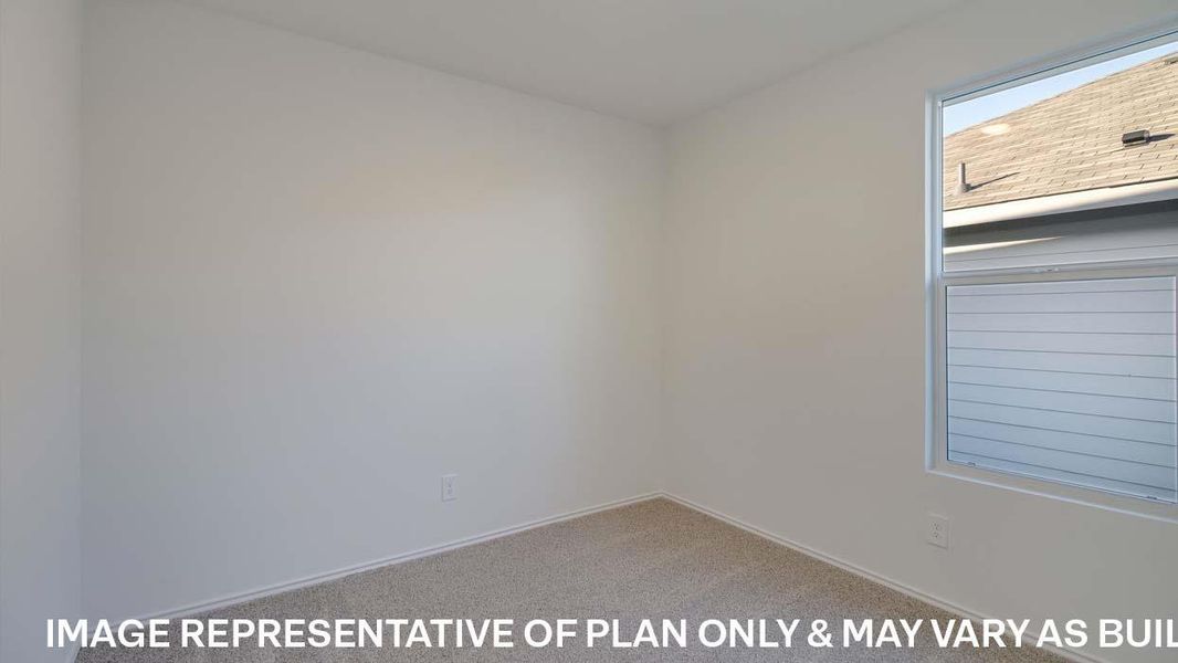 Spacious, unfurnished interior of a new home in Wayside, Uhland (Image 14).