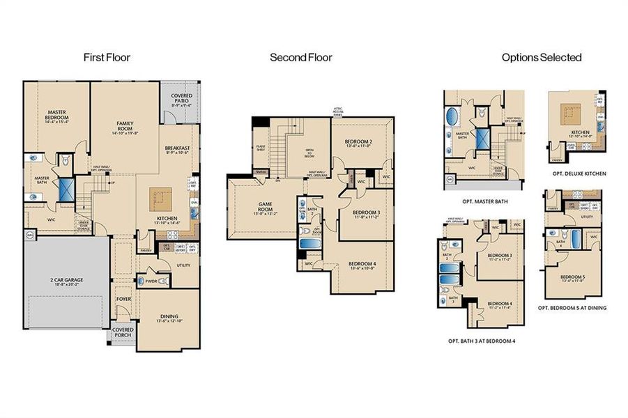 5530 Burford Lane - Garland Floor Plan