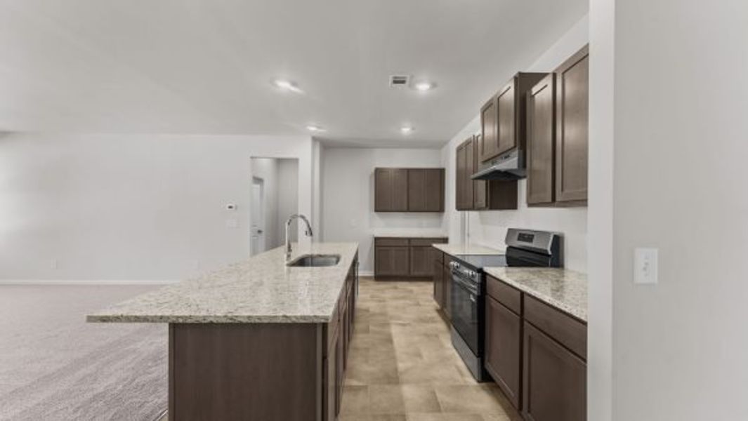 Representative furnished interior of a home built from the Lexington by Piedmont Residential in Hampton Ridge, Jefferson (Image 7).