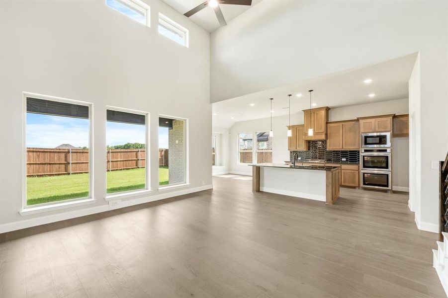 Furnished interior view inside a new home in The Oaks, Red Oak (Image 29). Furnished interior view inside a new home in The Oaks, Red Oak (Image 29).