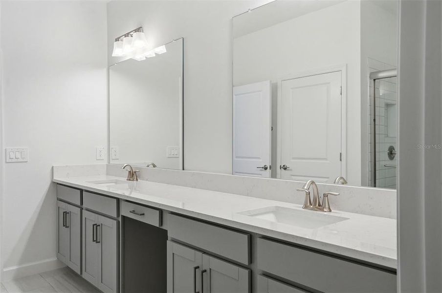 Furnished interior view inside a new home in Mirada Active Adult, San Antonio (Image 10).