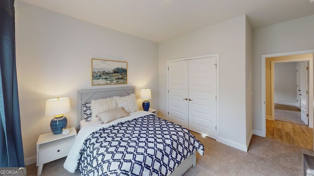 Furnished interior view inside a new home in The Abberley., Macon (Image 28).