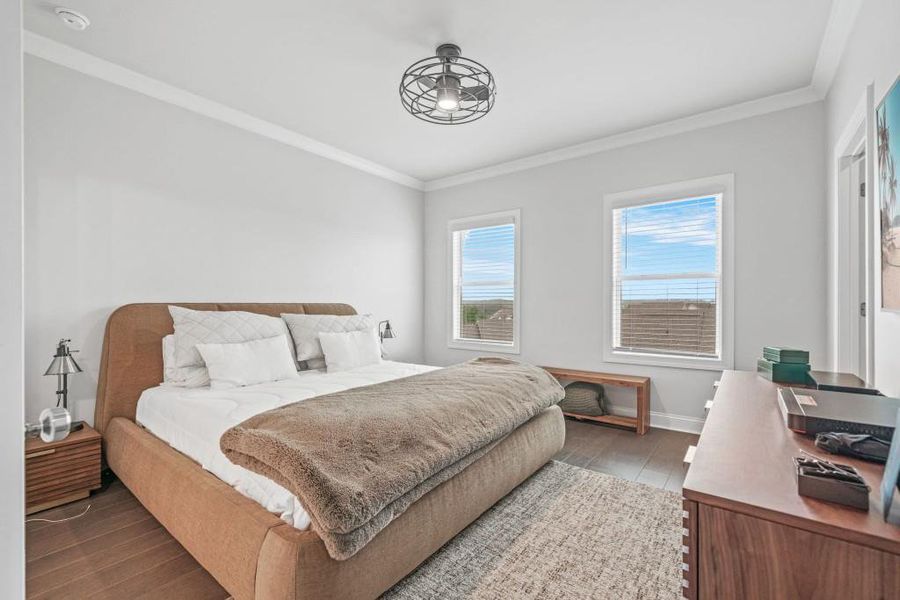 Furnished interior view inside a new home in Millcroft Townhomes, Buford (Image 31).
