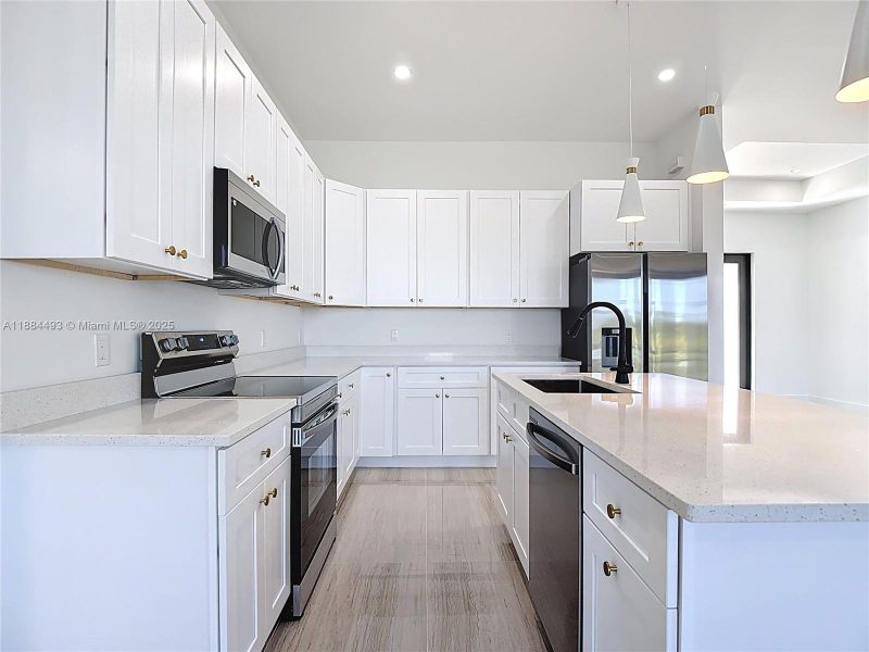Furnished interior view inside a new home in , Lehigh Acres (Image 6). Furnished interior view inside a new home in , Lehigh Acres (Image 6).
