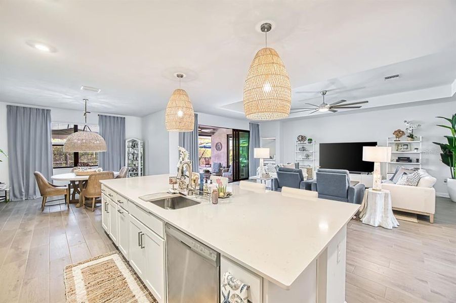 Furnished interior view inside a new home in , Fort Myers (Image 38).