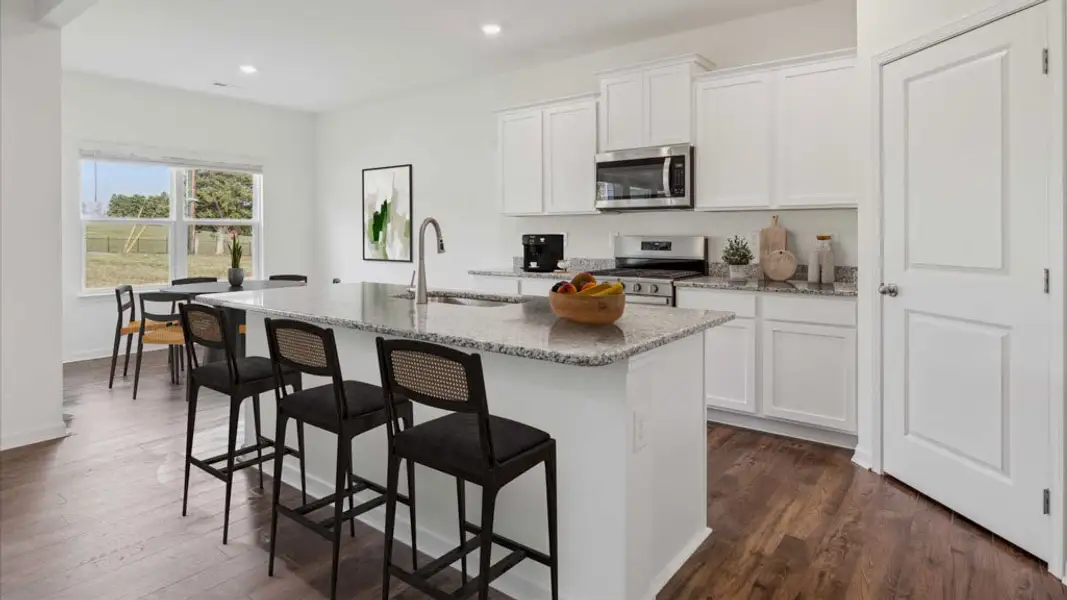 Furnished interior view inside a new home in Fieldcrest Acres, Blountville (Image 3).