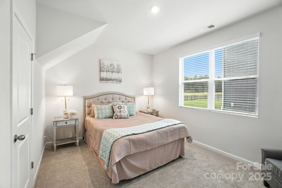 Furnished interior view inside a new home in Waxhaw Landing, Monroe (Image 17).