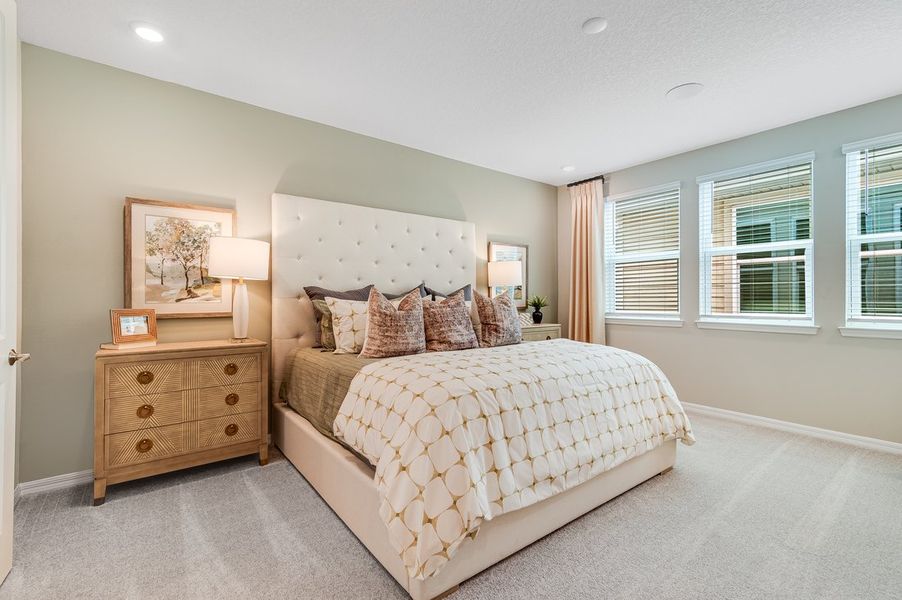 Furnished interior view inside a new home in The Waters at Center Lake Ranch, St. Cloud (Image 7).