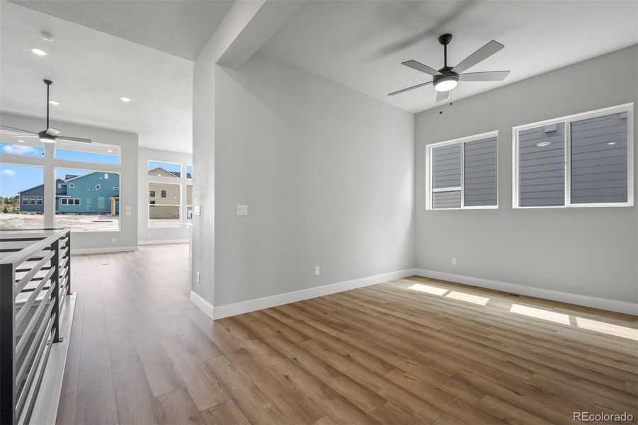 Spacious, unfurnished interior of a new home in Cloverleaf – Mountainview Collection, Monument (Image 22).