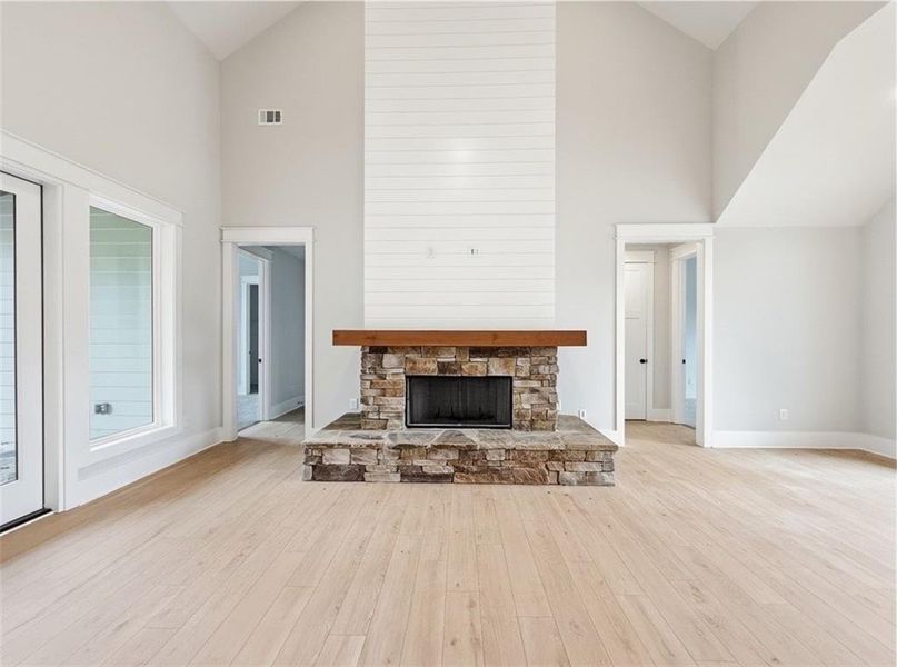 Furnished interior view inside a new home in , Rydal (Image 11).