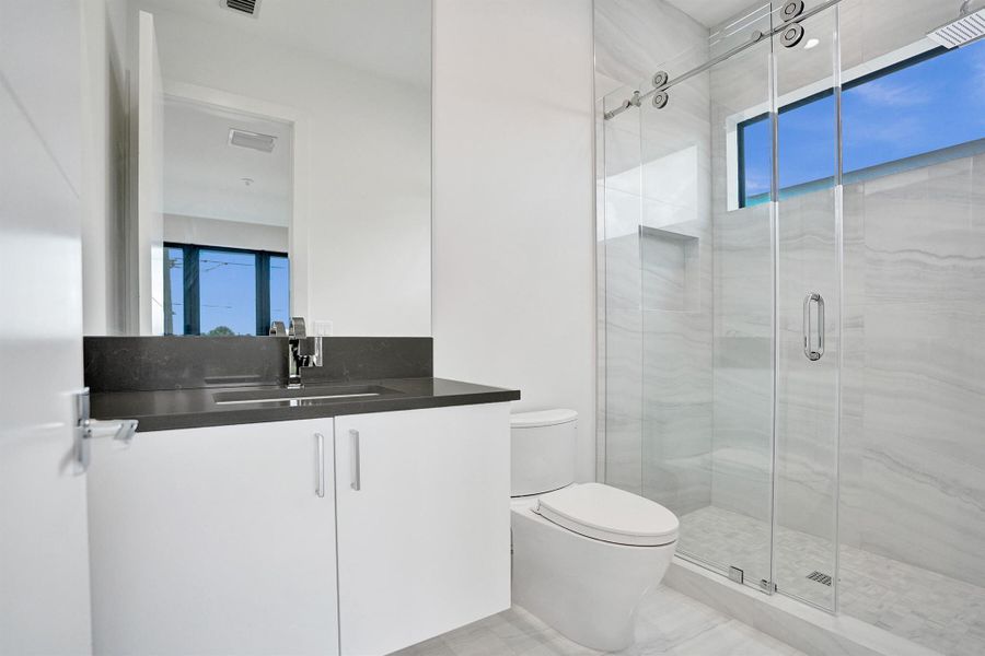 Furnished interior view inside a new home in , Delray Beach (Image 10).