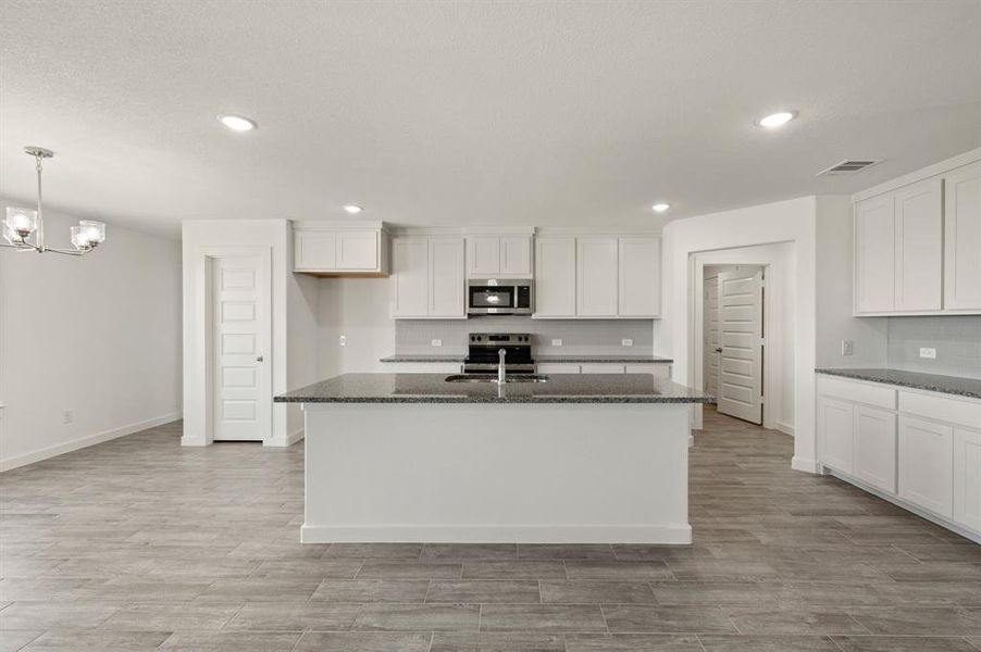 Furnished interior view inside a new home in Gatlin Ranch, Springtown (Image 16).