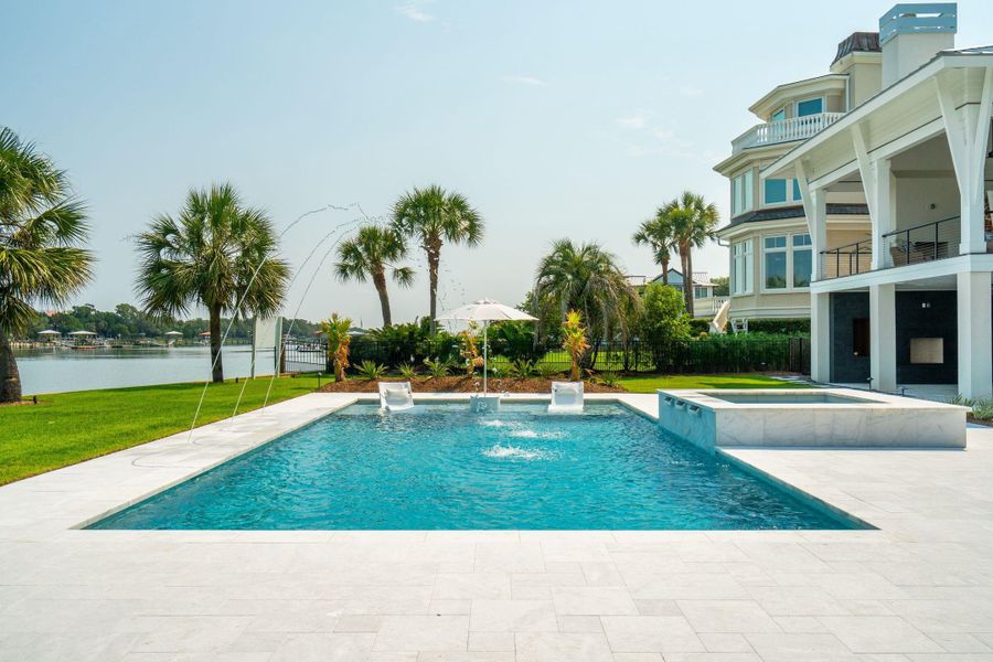 Exterior details and patio area of a home in , Isle Of Palms (Image 33).
