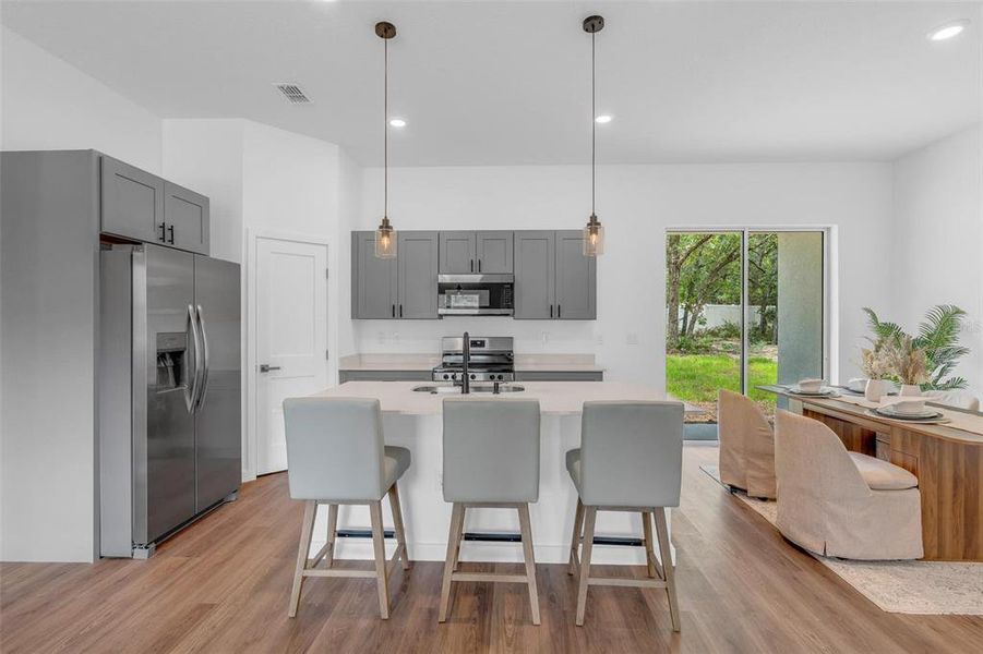 Furnished interior view inside a new home in , Dunnellon (Image 14).