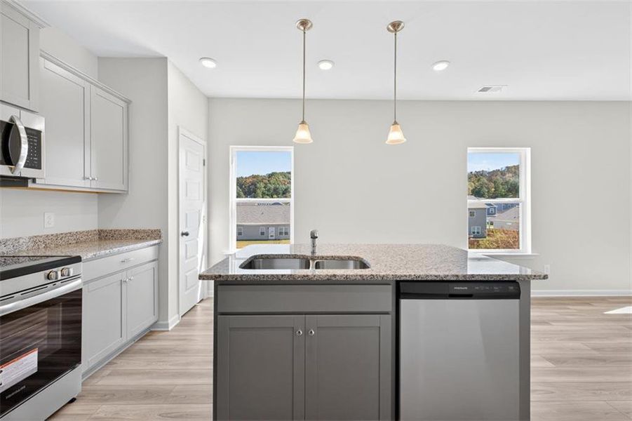 Furnished interior view inside a new home in Longbrooke, Rome (Image 10).