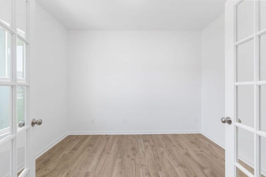 Representative unfurnished interior of a home built from the Wagner by True Homes in River Rock, Winston-Salem (Image 20).