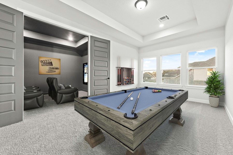 Virtually staged image. Features, selections and colors may vary.