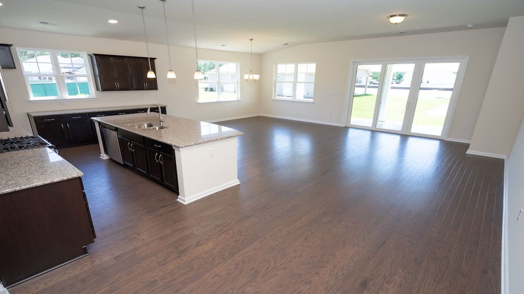 Representative furnished interior of a home built from the EATON by D.R. Horton in Waterbridge, Myrtle Beach (Image 7).