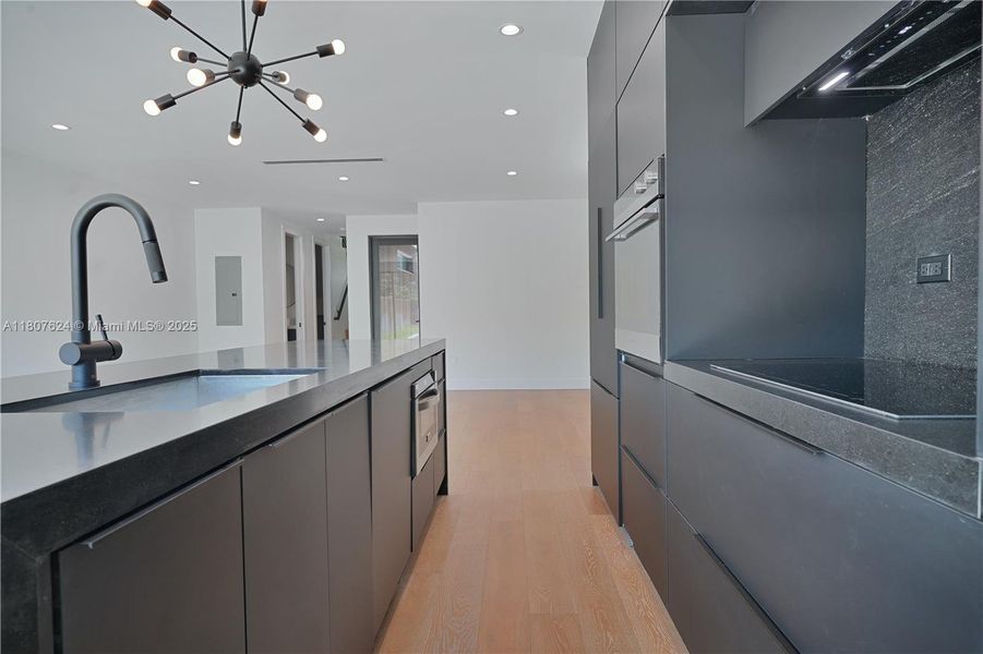 Furnished interior view inside a new home in , Miami (Image 9). Furnished interior view inside a new home in , Miami (Image 9).