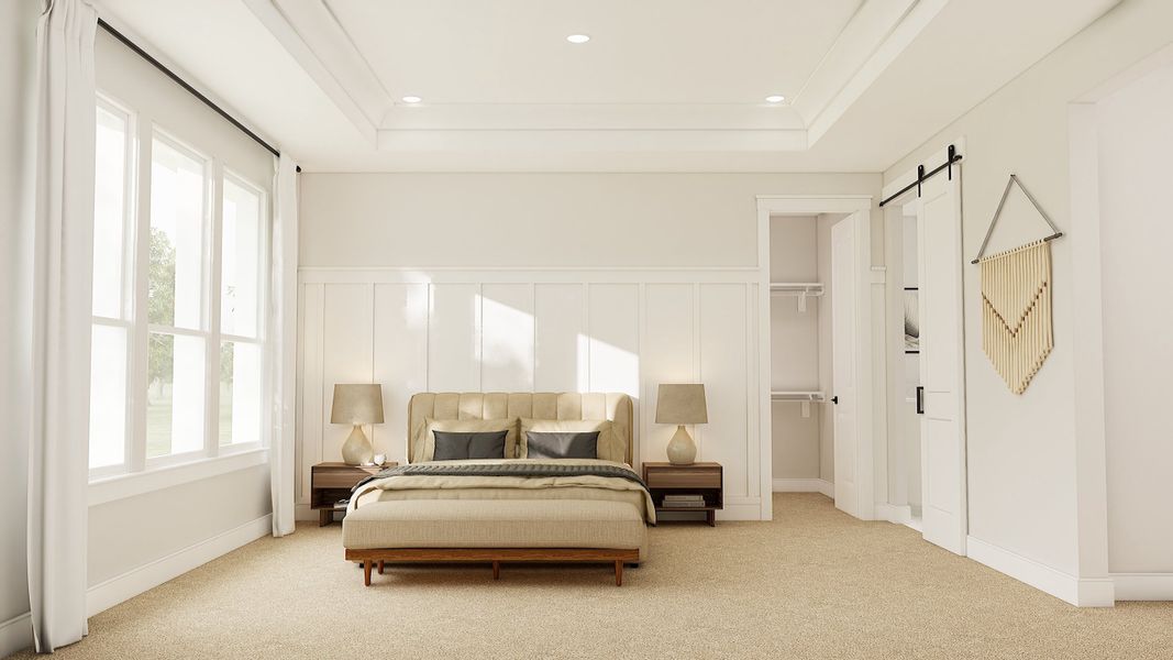 Representative furnished interior of a home built from the Mykonos by K. Hovnanian® Homes in Monterra, Rockwall (Image 15). Representative furnished interior of a home built from the Mykonos by K. Hovnanian® Homes in Monterra, Rockwall (Image 15).