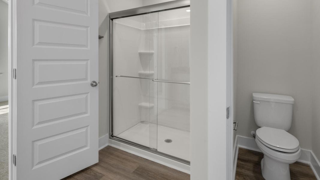 Furnished interior view inside a new home in Indigo Preserve Townhomes, Leland (Image 13).