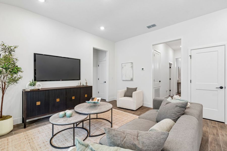 Furnished interior view inside a new home in Abbey Glen, Dade City (Image 11).