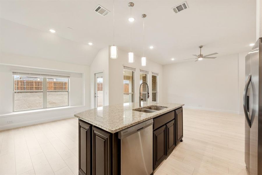 Furnished interior view inside a new home in Hampton Park, Glenn Heights (Image 15). Furnished interior view inside a new home in Hampton Park, Glenn Heights (Image 15).
