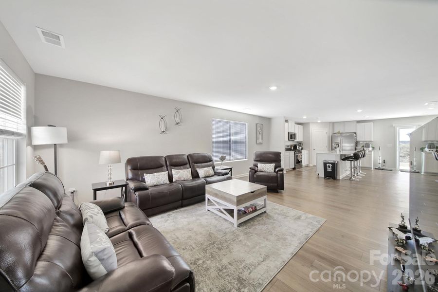 Furnished interior view inside a new home in , Edgemoor (Image 36).